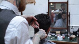men, haircut, barber, salon