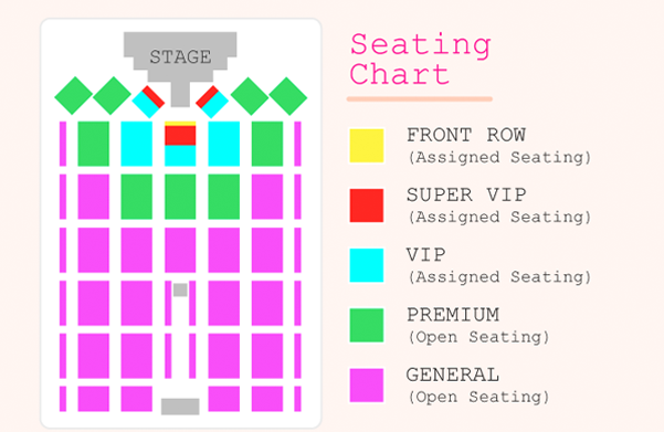 The BTC Show 2019 Seating Map Washington DC
