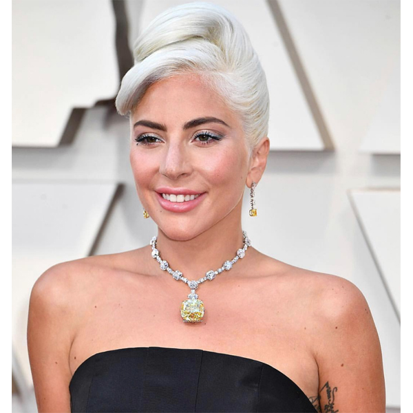Frederic Aspiras @fredericaspiras 2019 Oscars Get The Look Lady Gaga Joico Elegant Updo Swept Up Style