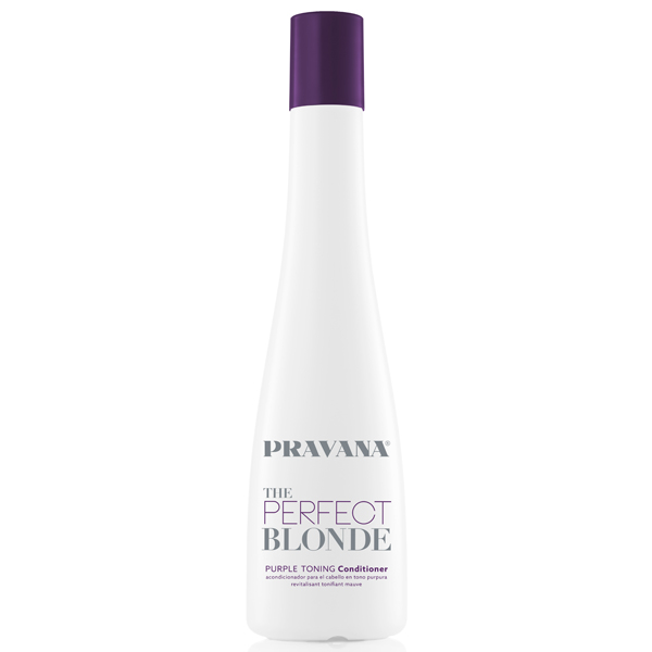 PRAVANA THE PERFECT BLONDE Purple Toning Conditioner Color Protecting Brassy Yellow