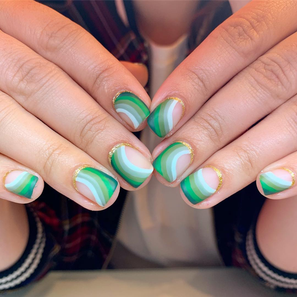 10 St. Patrick's Day-Inspired Nail Art Designs 