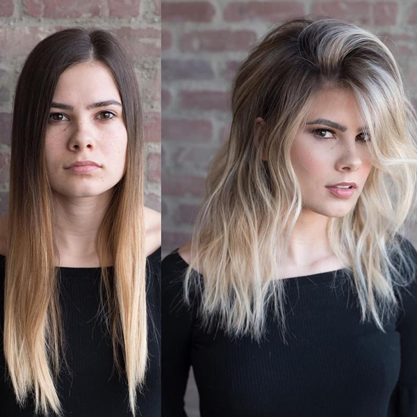 This Lob Cut Is Perfect For Fine-Haired Clients 