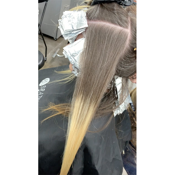 Jenn Malone @jmalonehair Haircolor Transformation Gray Coverage Blonde Babylights Makeover Color Correction How To Sun Kissed Natural Blonde Blonding Bright Dimension