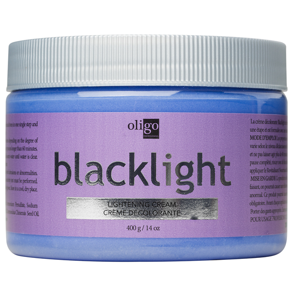 Oligo Professionnel Blacklight Lightening Cream Product Announcement Lightener Blonding Blonde Lift