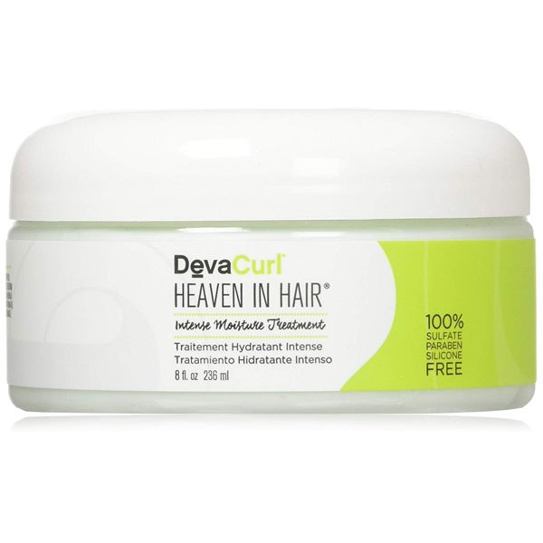 DevaCurl Heaven In Hair Mask Intense Moisture Treatment BTC Product Announcement Deep Conditioning Protection Shine Silky Strands Hydration