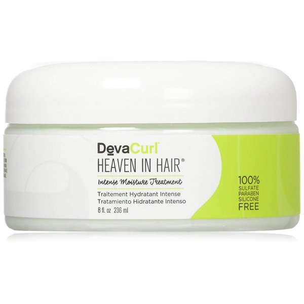 DevaCurl Heaven In Hair Mask Intense Moisture Treatment BTC Product Announcement Deep Conditioning Protection Shine Silky Strands Hydration
