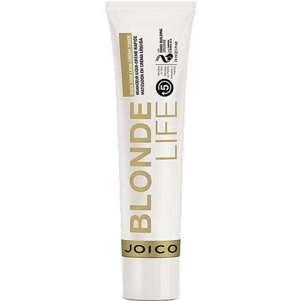 Joico Blonde Life Quick Tone Liqui Creme Toner Silver BTC Product Announcement 5 Minute Toner