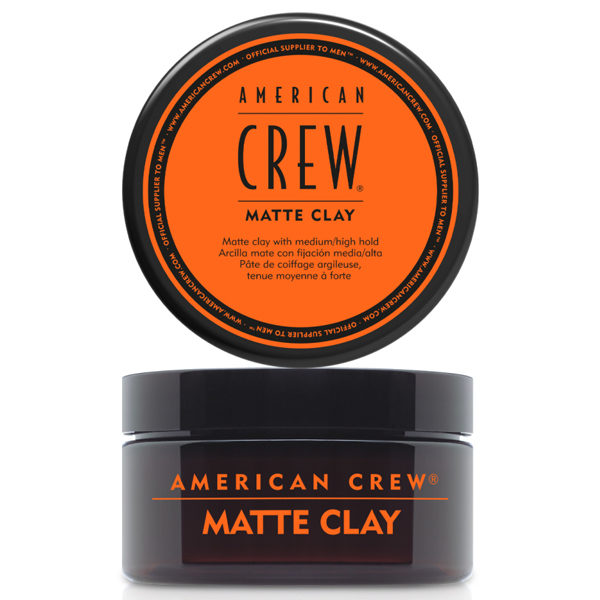 American Crew Matte Clay Mens Styling Product Men's Hair Barbering Medium High Hold