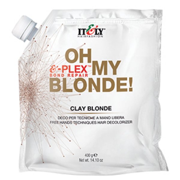Itely Hairfashion Oh My Blonde Clay Blonde Lightener &-Plex Bond Repair BTC Product Announcement