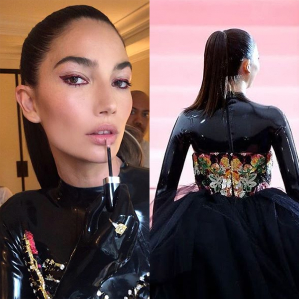 Lily Aldridge’s Sleek Met Gala Pony