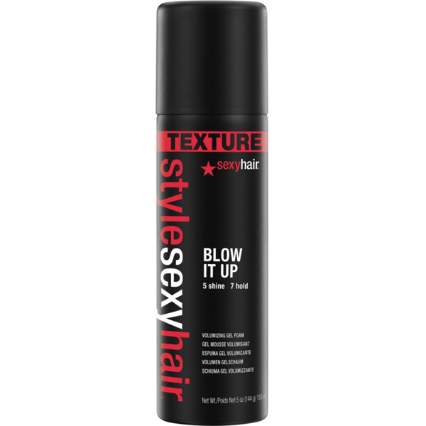 Sexy Hair Style Blow It Up Volumizing Gel Foam Light Texture Medium Hold BTC Product Announcement