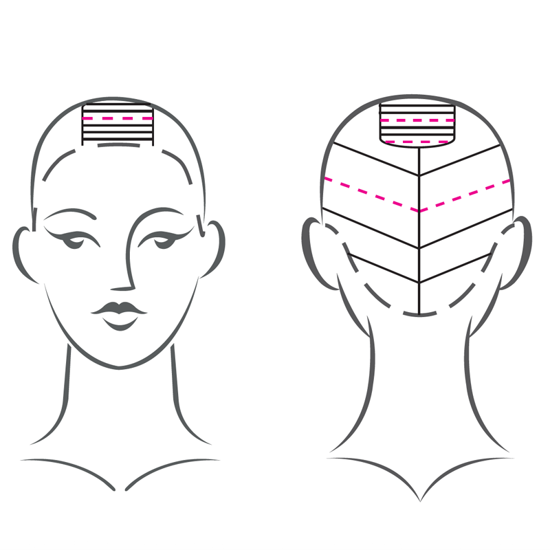 Head Diagram How To Get Icy Cool Blonde Hair Formulas Steps Colin Caruso COLOR XG