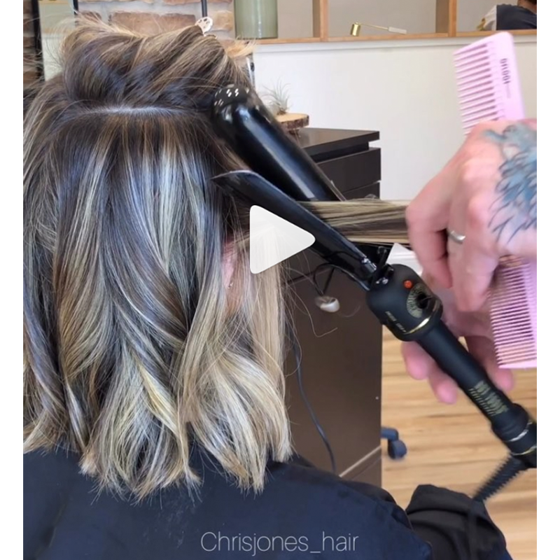 Waves and Texture Instagram Hair Tutorial and Tips Chris Jones Marcel Waves Videos Bob Lob