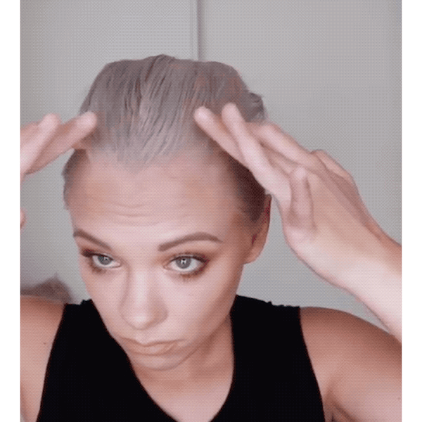 BTC Team Member Alisha Jared @alishajaredhairartistry Sexy Hair Get The Look Half Up Bubble Hawk Lived In Beach Waves Texture Styling How To Instagram Video Quickie Half Up Bubble Hawk Mohawk