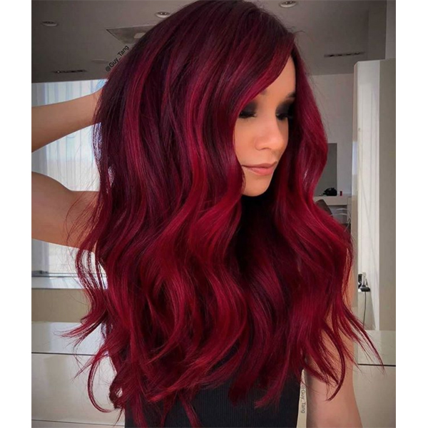 Crimson Hair Dye / Creative Images Systems Adore Semi Permanent