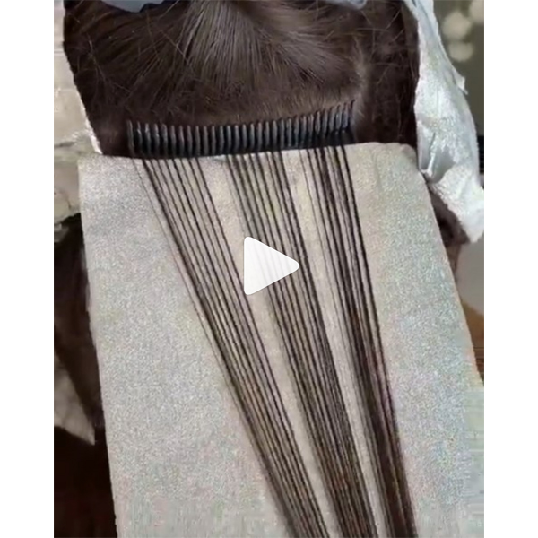 BTC Team Member Philip Foresto @philipforesto Cooboard This Tool Will Make Balayage So Much Easier Haircolor Blonde Blonding Dimension Balayage Board