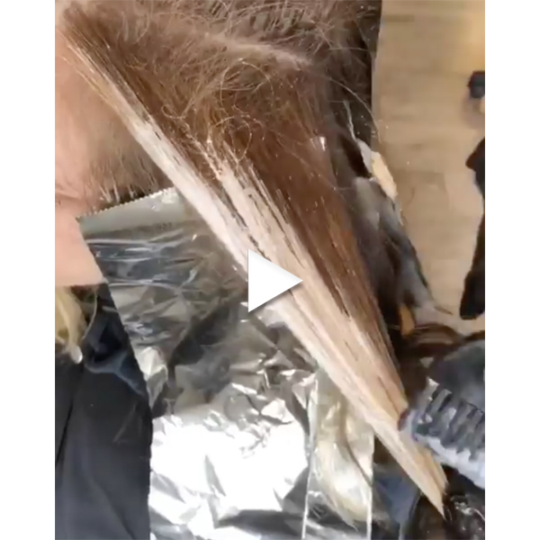 Ryan Weeden @ryan.weeden Instagram Video Quickie Tease N Paint Technique Hair Paint Blonde Blonding Backcomb Balayage Kadus Professional Pulp Riot Article