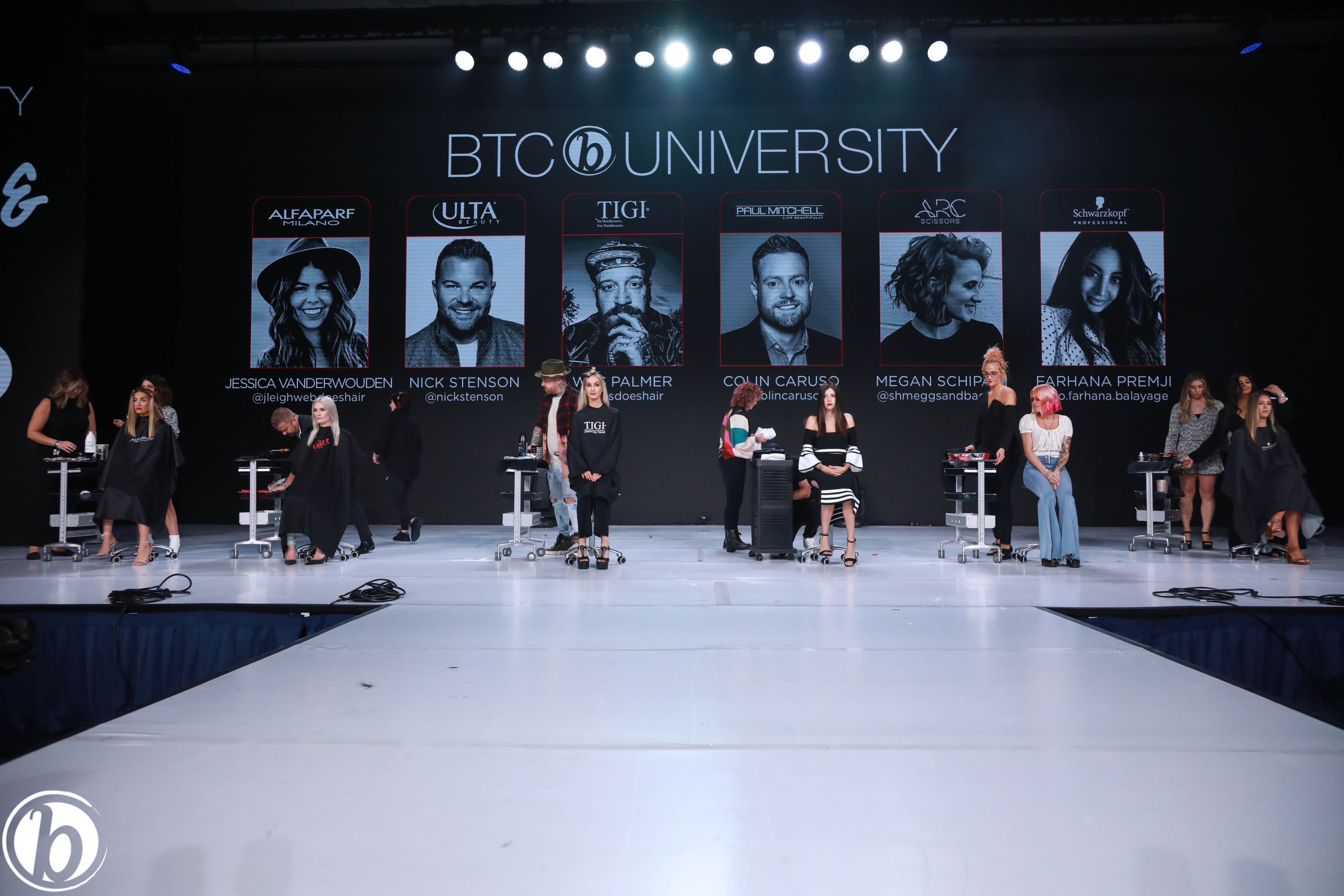 BTC Balayage & Blondes Co-Lab at #Thebtcshow 2019