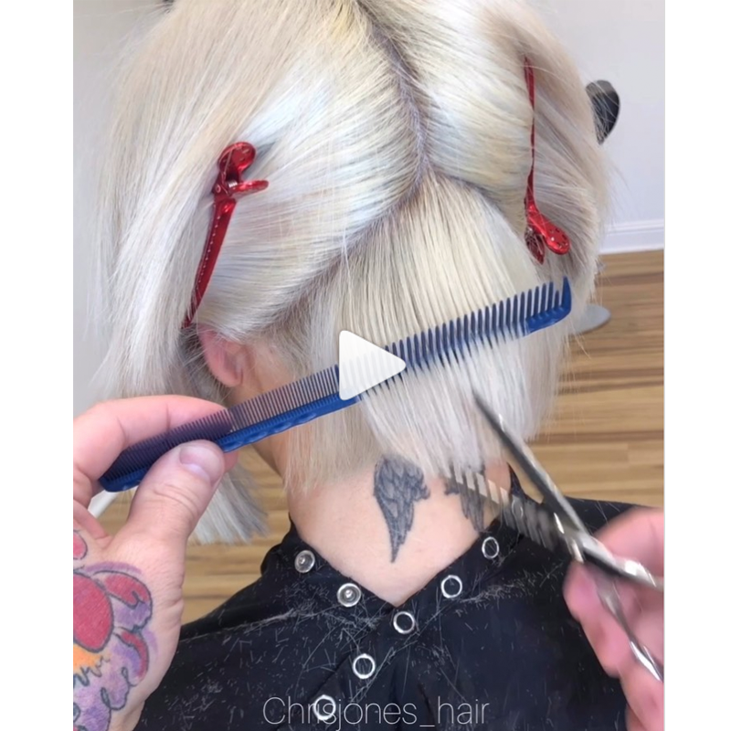 Dry Cutting Bob Lob Texture Texturizing Techniques Videos From Instagram
