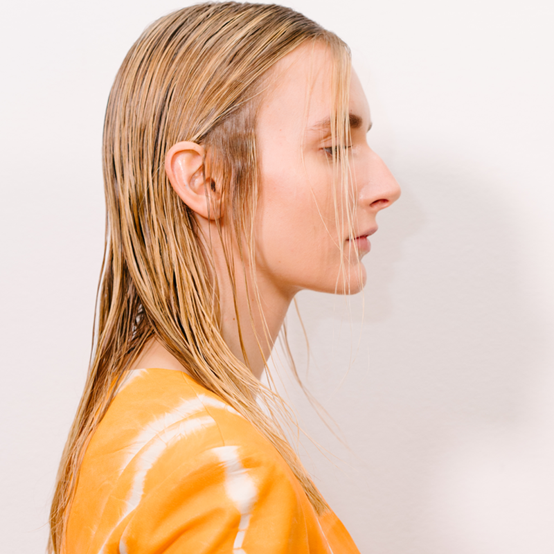 The Wet Hair Look Is The Beauty Trend We Saw Everywhere at Fashion