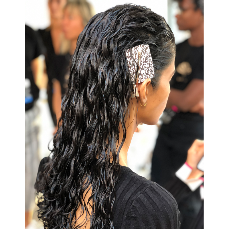 The Wet Hair Look Is The Beauty Trend We Saw Everywhere at Fashion Week -  