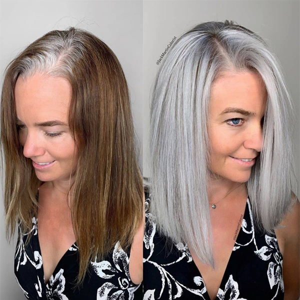 Toner for deals gray hair