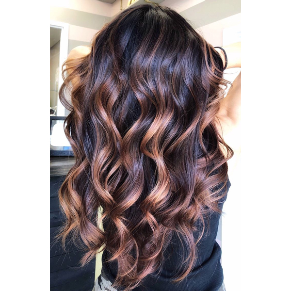 Tabetha Carns @tabetha_and_co Hair Color Formula How To Steps Dimensional Caramel Ribbons On A Level 4 Base Fall Inspo Highlights Balayage
