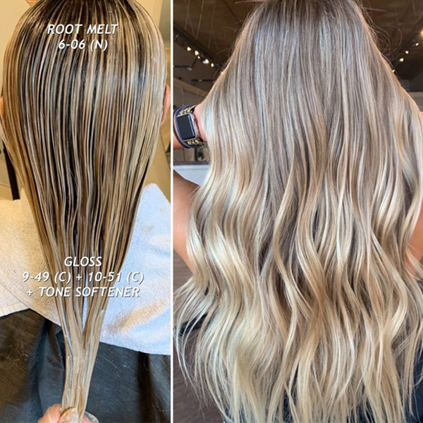 Blondes Root Shadow and Toning Color Formulas How To Formulate @samanthasbeautyconfessions Schwarzkopf Professional true beautiful honest permanent hair color Tips