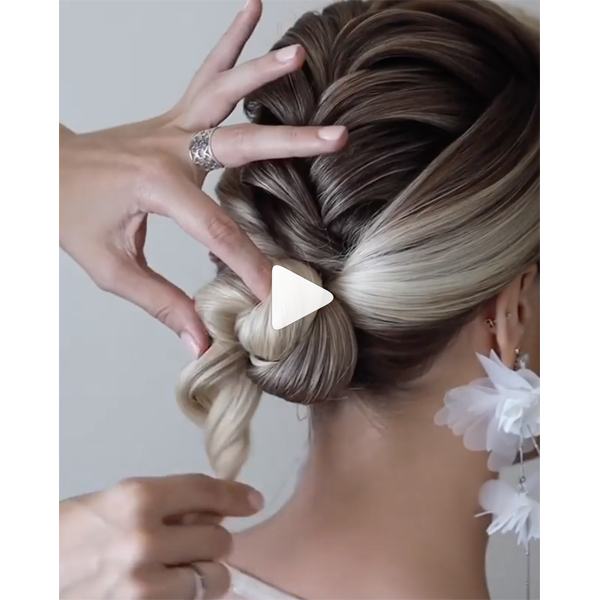 5 Styling Quickies For Winter Brides Technique Videos Tips Bridal Hair