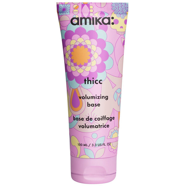amika Thicc Volumizing Base Styling Treatment Body Boosting Plump Thicken Touchable Hair Long Lasting Volume