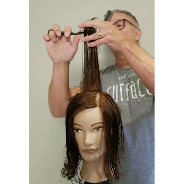 Surface Hair Wayne Grund Learn How To Cut Long Layers With A Razor