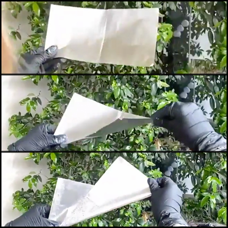 how to fold highlight foil