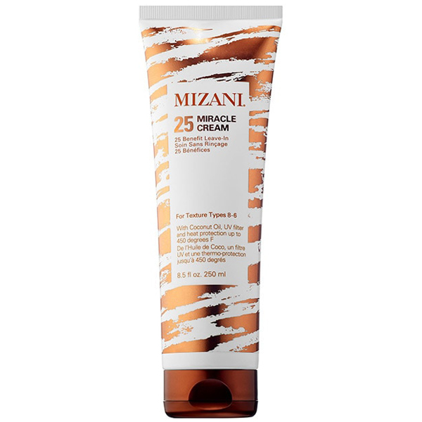 MIZANI 25 Miracle Cream Leave In Conditioner Very Curly Coils Coily Hair Tighter Curls And Texture Types