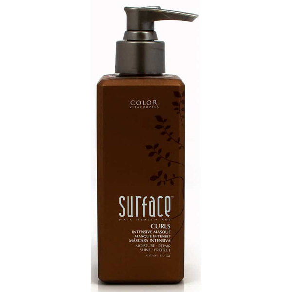 Surface Curls Intensive Masque Babassu Oil Cocoa Butter Moisturize Repair Shine Protect Curls Curly Hair Waves Textured Hair