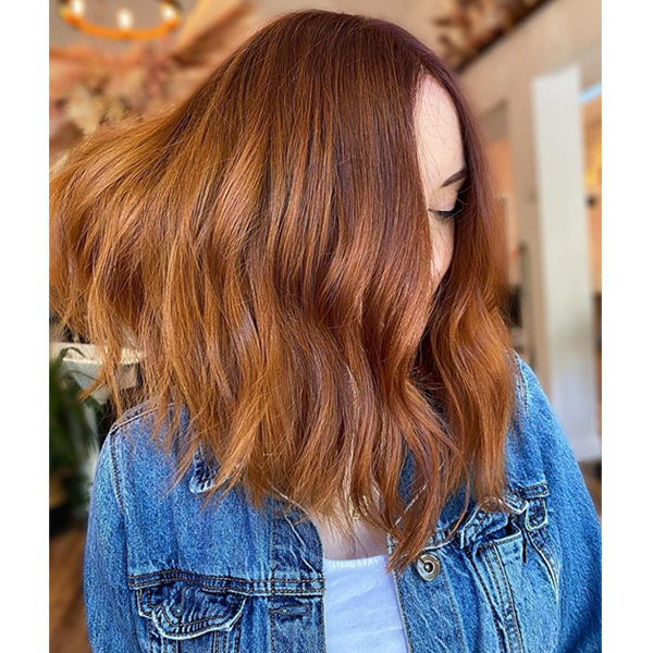 Warm Copper Blend Hair Color Formulas How To Application Steps Schwarzkopf Professional CHROMA ID
