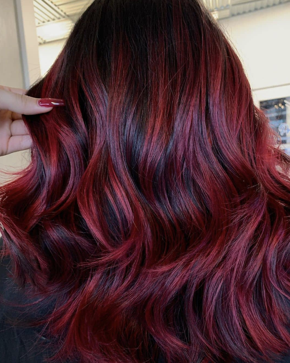rose hair color