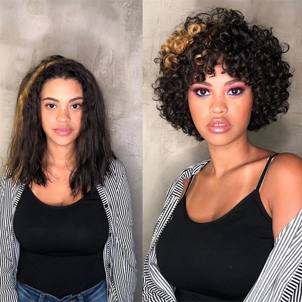Guide To Transitioning Chemically Relaxed Hair Back To Natural Hair Curls Curly Textured Leave The Length The Big Chop Paulo Seabra @seabrapaullo