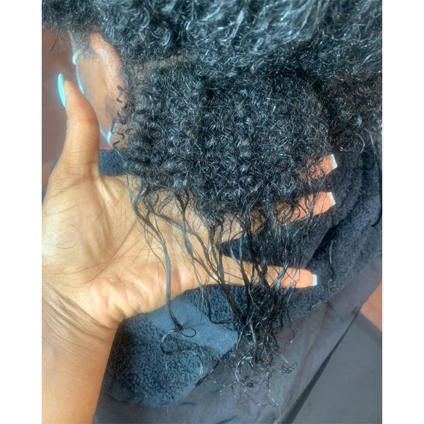 Guide To Transitioning Chemically Relaxed Hair Back To Natural Hair Curls Curly Textured Leave The Length The Big Chop Lacie Beck @looksbylacie