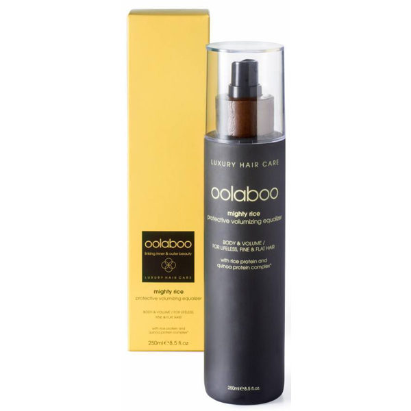 Oolaboo Mighty Rice Equalizer Lightweight Spray On Conditioner Equalizes Structure Of The Hair Minimize Breakage