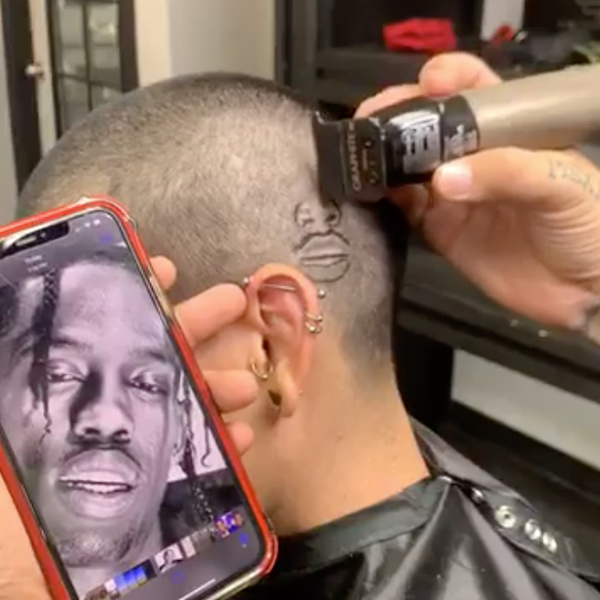 Barbers Clipper Cut Designs How To Cut Portraits With Clippers Trimmers @robtheoriginal