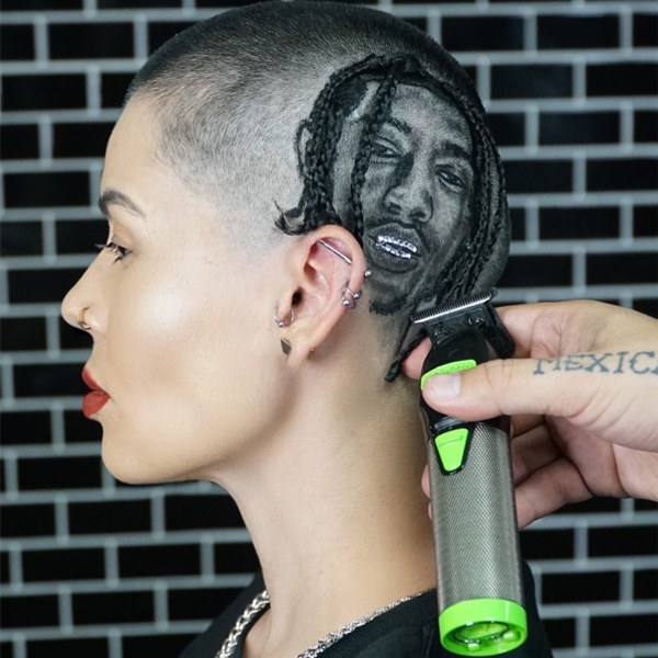 Barbers Clipper Cut Designs How To Cut Portraits With Clippers Trimmers @robtheoriginal