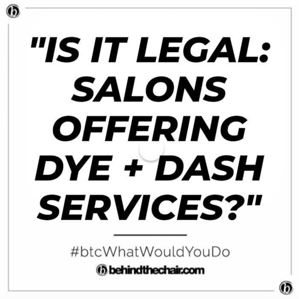 What Would You Do Dye And Dash Color Services Sending Clients Home With Color In Their Hair