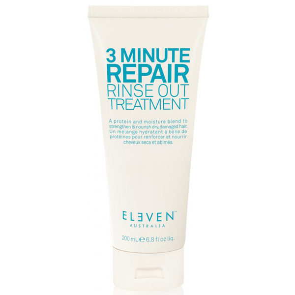 Eleven Australia 3 Minute Repair Rinse Out Treatment Protein Moisture Strengthen Nourish Dry Damaged Strands