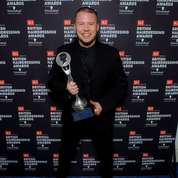 British Hairdressing Awards Robert Eaton 2019 British Hairdresser of the Year