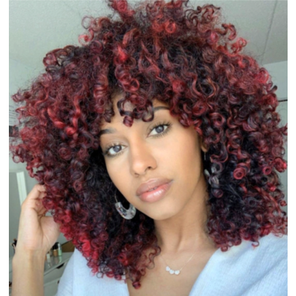 burgundy curl red color formulas