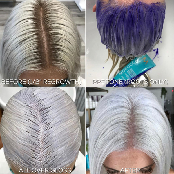 Platinum Bleach Outs Blonde Tips For Lightening Toning and Gloss @hairbychrissydanielle