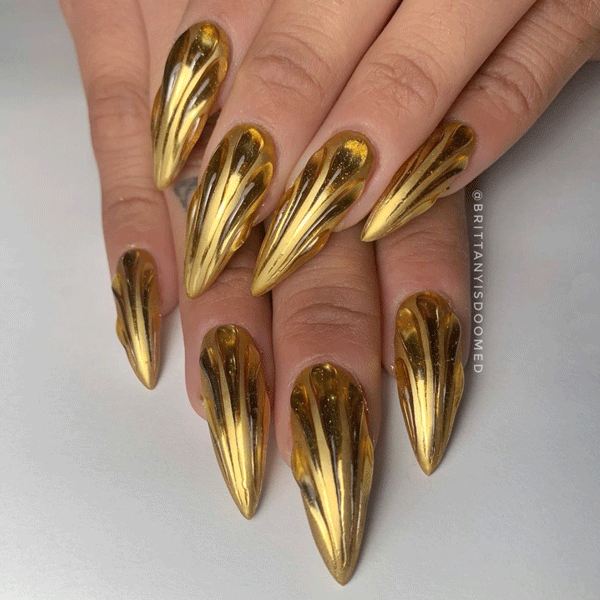 gold-nail-art-brittanyisdoomed