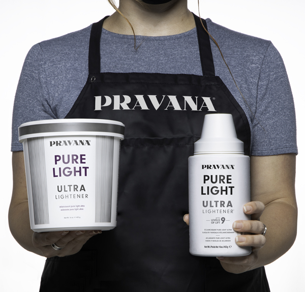 PRAVANA Pure Light Power Lightener Ultra Lightener New Packaging Redesign News