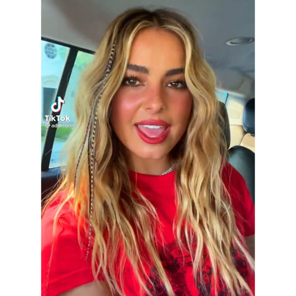top styling hair trends summer 2021 addison rae feather extensions