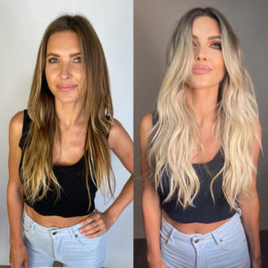 Audrina Patridge's Foiled Blonde + Shadow Root-img